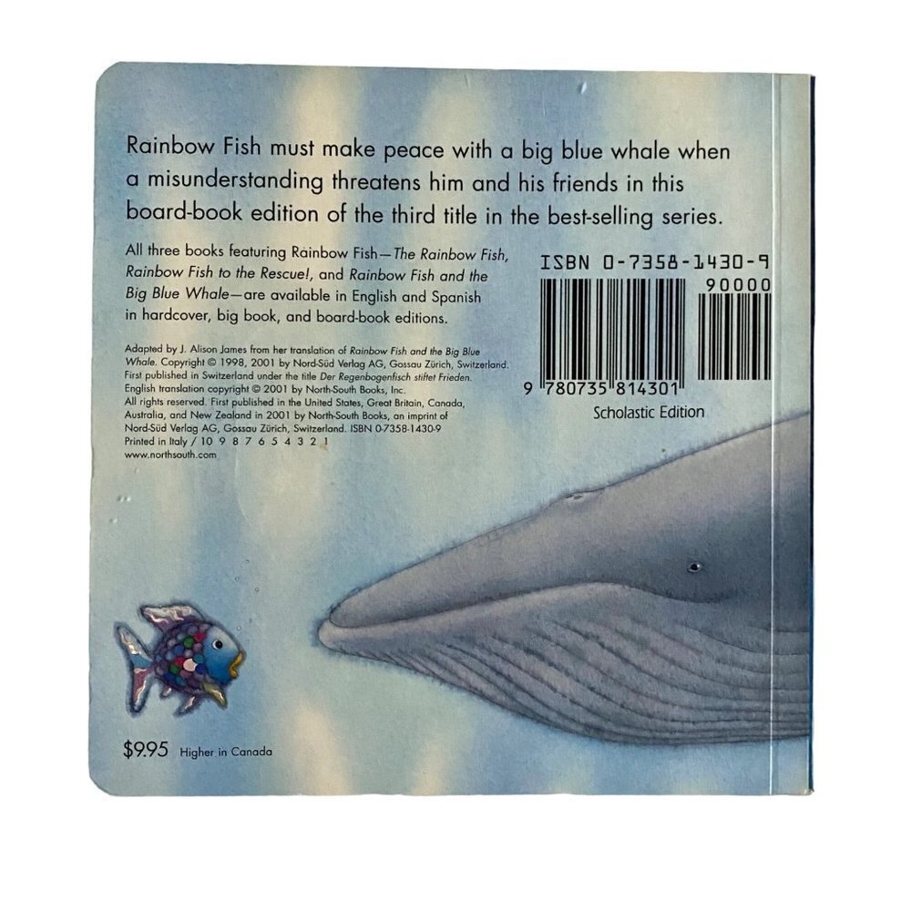 Lot of 5 Board Books for Children Good Night Moon, Rainbow Fish and Others - Picture 4 of 16